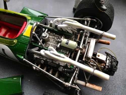 Le moteur BRM H16 de la 43