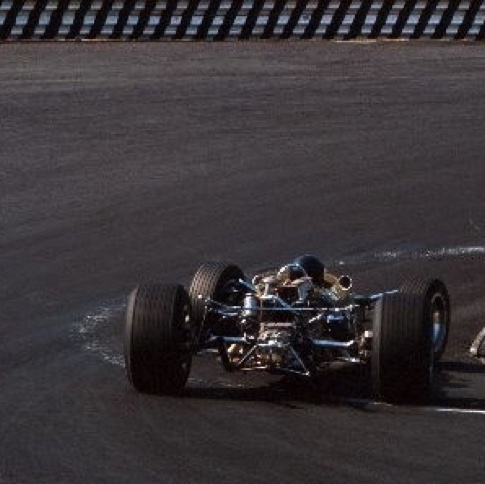 Jim à la corde au GP du Mexique