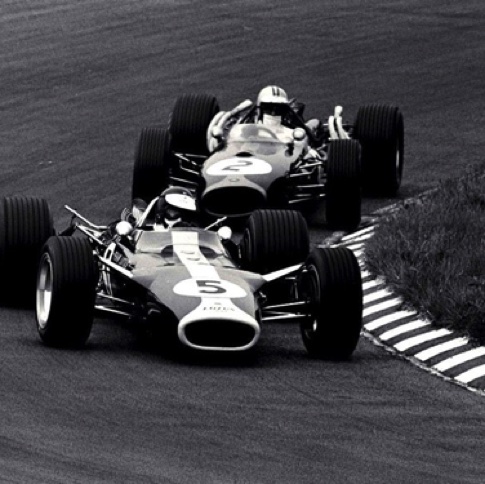 A Zandwoort devant Denis Hulme