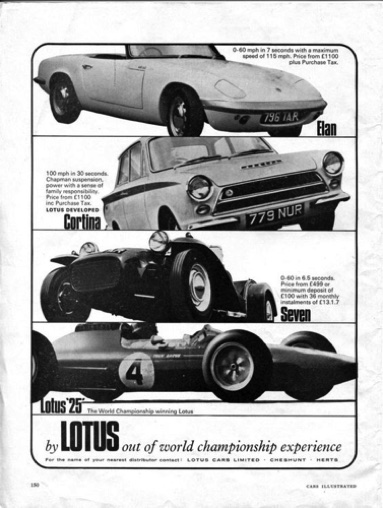 Pub pour ... Lotus : qui de mieux ?!!!