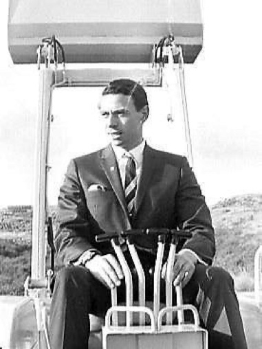 Pub pour une marque de mini chargeur Zandvoort 1965