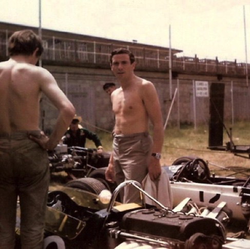 Jim dans le paddock de Reims
