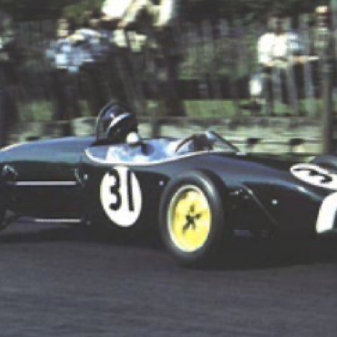 Attitude typique de Jim à Oulton Park