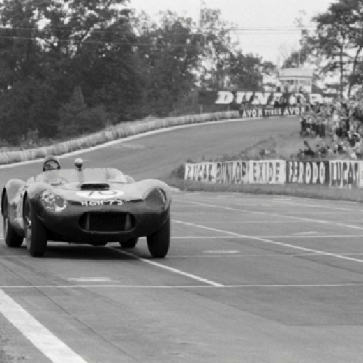 JIm à Snetterton 1959 sur l'Aston Martin des Border Reivers
© George Phillips