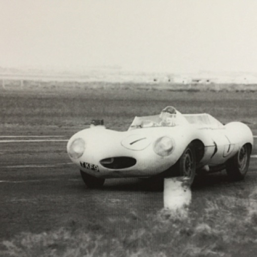 Crimond 1958 avec la jaguar blanche des Border Reivers
© Graham Gault