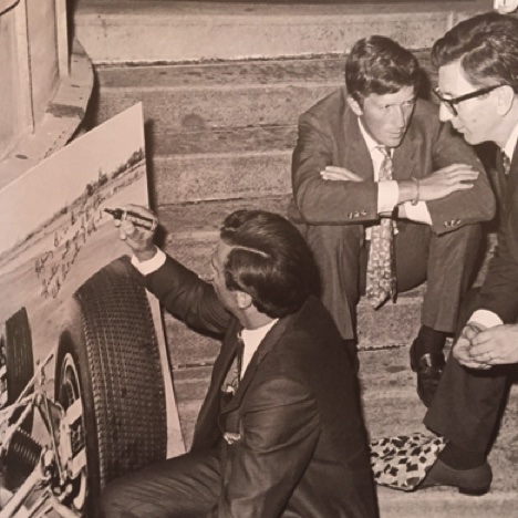 En dédicace avec Jochen Rindt,