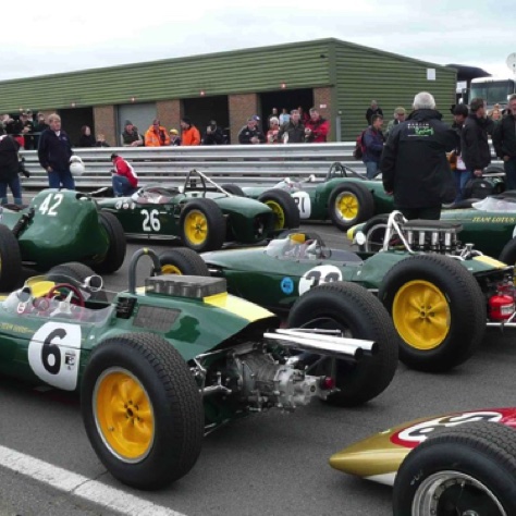 2cjhhapements typiques de la Lotus 25