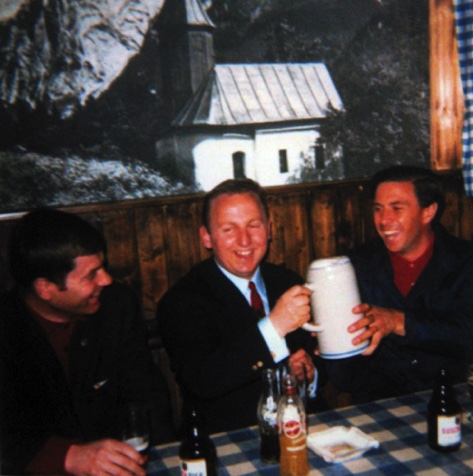 Jim avec Kurt Arhens le veille de sa mort...