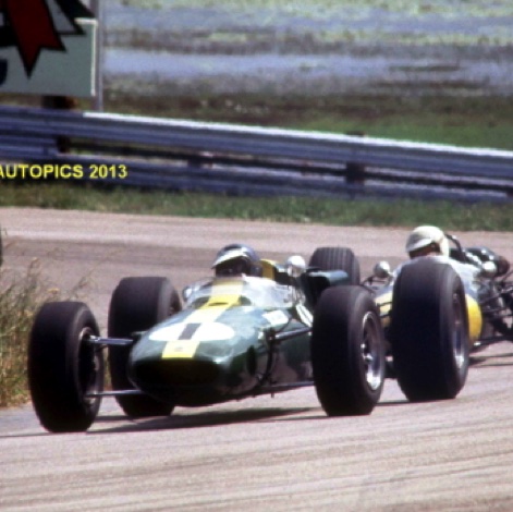 Jim sur le Lotus 39 à Lakeside