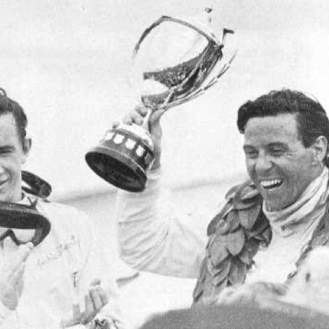 Jimmy et Jackie sur un podium aux antipodes de l'Ecosse !