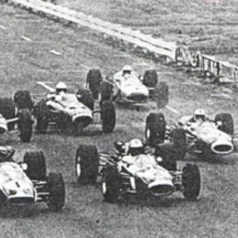 Départ à Longford sous un autre angle !